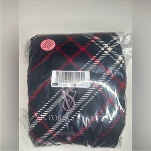 Victoria's Secret Tartan Blanket in Red and Black